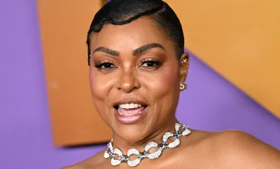 Taraji P. Henson’s Green Watercolor Eye Shadow Is Pure Spring Energy